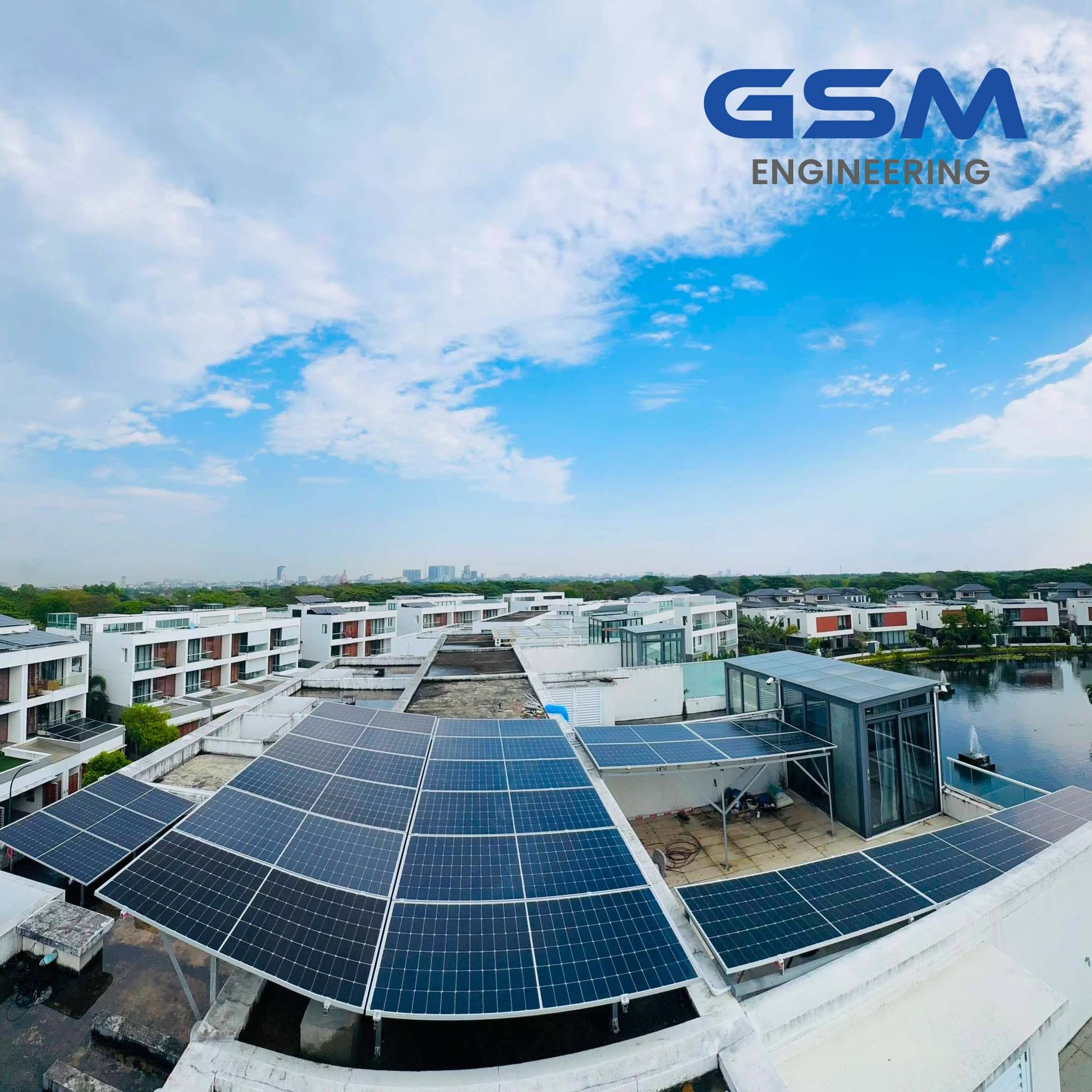 GSM Engineering ၏ နေရောင်ခြည်စွမ်းအင် တပ်ဆင်ရေးပရောဂျက်